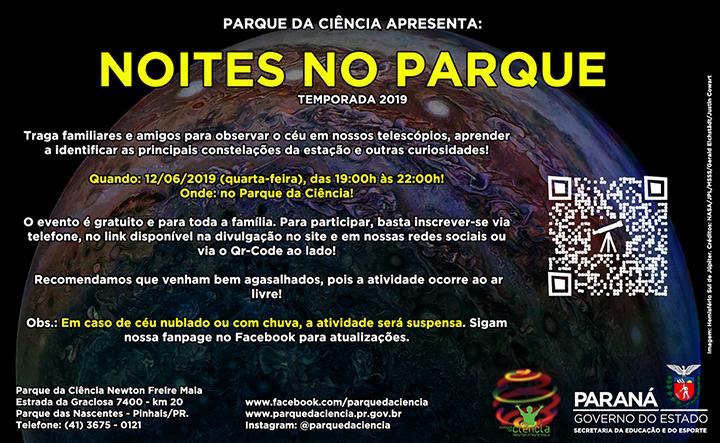AS NOITES NO PARQUE ESTÃO DE VOLTA!