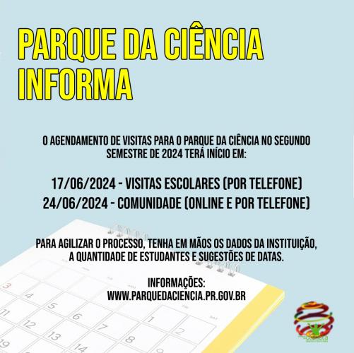 informe abertura da agenda
